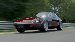 【GT7】NISSAN フェアレディ240ZGでニュルブルクリンクを走行