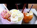 king coconut ice cream rolls street food ايسكريم رول على الصاج جوز الهند الملك