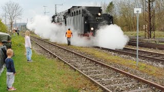 Deutsche Reichsbahn - Schnellzugdampflok unter Volldampf! Dampflok (DR-Baureihe 01)