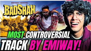 EMIWAY BANTAI - BADSHAH REACTION | (PROD BY TONY JAMES ) | OFFICIAL MUSIC VIDEO | MOSHREACTS