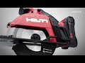 hilti nuron sc 6ml 22 cordless circular saw features and benefits