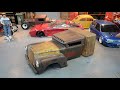 rc rat king hauler part 9 engine swap rust repair pulling a real car