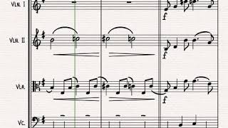 James Bond Theme for String Quartet