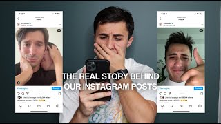 TELLING THE REAL STORY BEHIND OUR INSTAGRAM POSTS | CHRIS & IAN