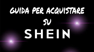 guida per acquistare sul sito shein 🛒📦