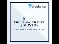 #Freelancer Auto-Bidding Bot Software (Plans)