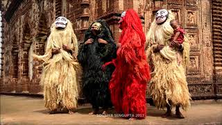 RAVANKATA : The mask dance of Bishnupur, West Bengal. 2017