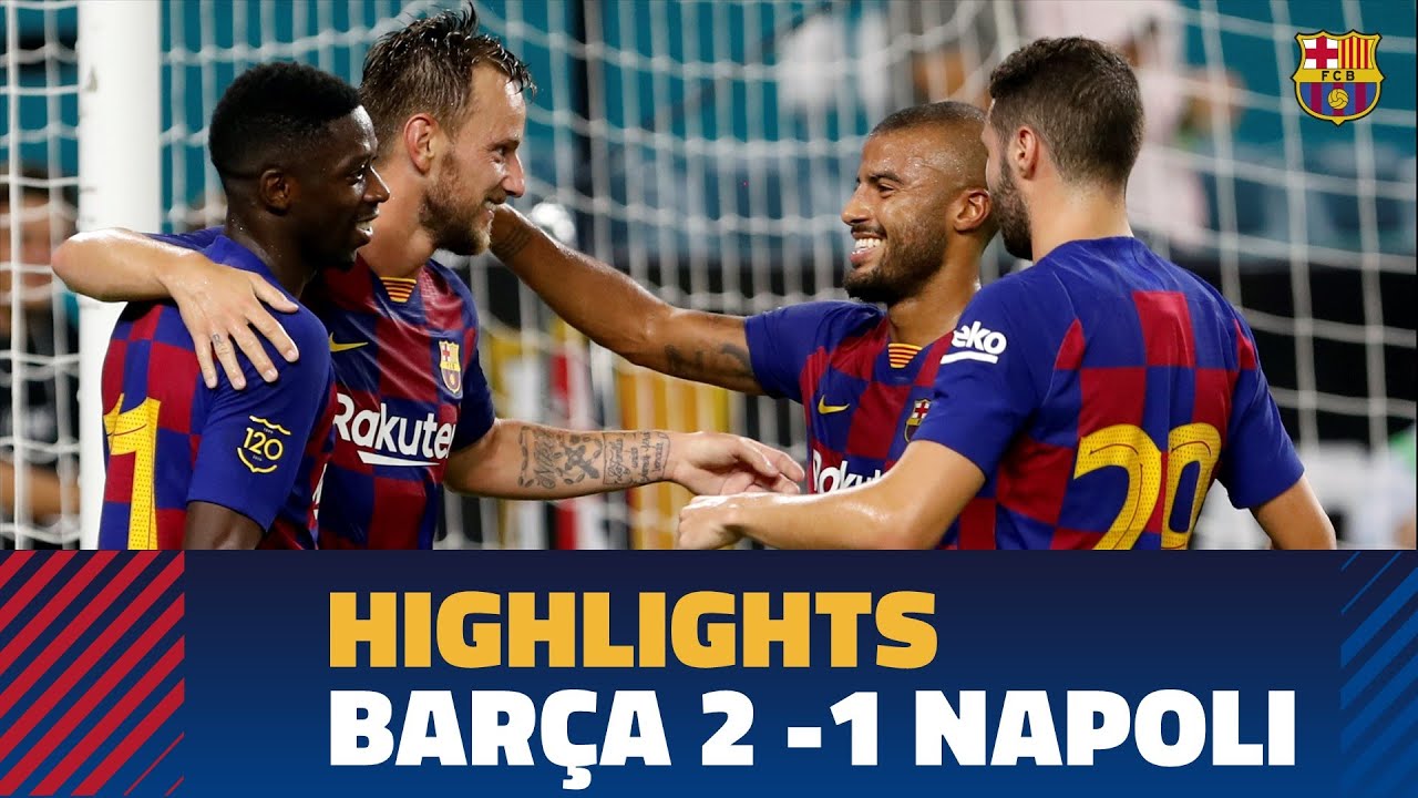 FC Barcelona – SCC Napoli (2-1) HIGHLIGHTS - YouTube