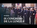 El rey inaugura el IX Congreso de la Lengua