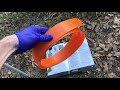 worx leaf mulcher shredder set up u0026 mulching demonstration 13amp electric