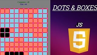 Dots and Boxes javascript game tutorial #DotsAndBoxes #JavaScript