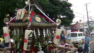 平成26年　大磯町西小磯・八坂神社例大祭　神輿宮出