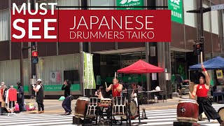 Japanese Drummers Must see  Performance Taiko 太鼓