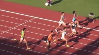 日本インカレ2017 男子100m準決勝3組