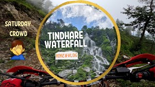 Tindhare Jharana || Monsoon || Adventure Ride and Hike Vlog || Bahubali Jharana @kathmanduhikers