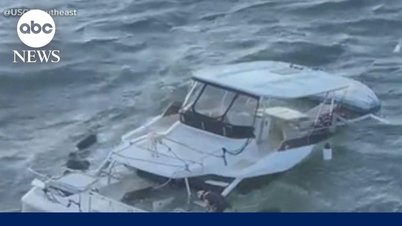 Dramatic Rescue At Sea Youtube