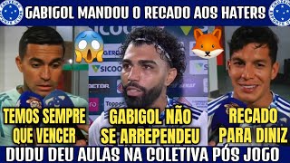 👀💣 SAIU AGORA : GABIGOL MANDOU O RECADO SOBRE O CRUZEIRO ! DUDU DEU AULAS NA COLETIVA E ROMERO.