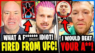 Dana White FIRES fighters from UFC! Conor McGregor SENDING A WARNING to Charles Oliveira! O'Malley