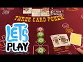 3 CARD WITH 6 CARD BONUS!! #3cardpoker