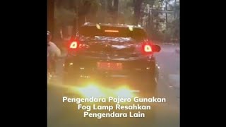 Gaya Arogan Pajero Flat T. Bahayakan Pengemudi Lain