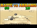 50 RATTES vs 10 ABRAMS - WW2 vs MODERN TANK - Men of War Assault Squad 2 - Editor Scenario #77