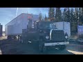 reliving my ice road truckers fame by just dragging the trailer along oct 07 2024