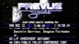 Prevue Guide Bumper from 1988 (102209A)