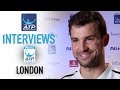 Dimitrov Happy To Get Through Carreno Busta Nitto ATP Finals 2017 Round Robin