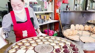 巨大烤盤車輪餅，隱藏巷弄的平價美食｜Street Food