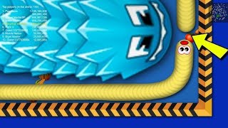 🐍wormate io ! worms zone io❤ !! pro skills gameplay #070  ! Worms 02
