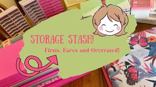 Storage Stash! 📦 Firsts, Faves and Overhyped! 🚫😍