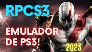 COMO INSTALAR EMULADOR DE PS3 - RPCS3- 2023! GUIA COMPLETO!