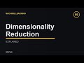 Dimensionality Reduction, Clearly Explained