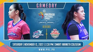 CREAMLINE vs UNITED AUCTIONEERS | GAME 1 NOVEMBER 12, 2022 | 2022 PVL REINFORCED CONFERENCE