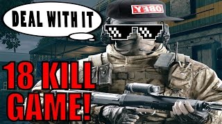 18 KILLS FOR THE WIN! (Full game w/cut) - Rainbow Six Siege Gameplay