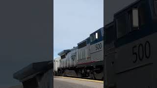 Amtrak #500 (GE P32-8BWH) Leads 334 out of milwaukee