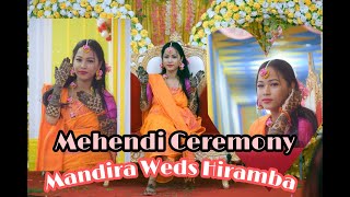 Bodo wedding | Mehendi Ceremony of Mandira Brahma