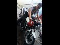 honda cbx 400f header 4 1 beet after market muffler made in japan