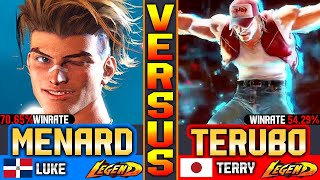 SF6 — MenaRD in Japan | Luke vs Terry (vs Terubo) ▰ High-Level Street Fighter 6 Gameplay