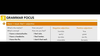 U12.3 GRAMMAR FOCUS