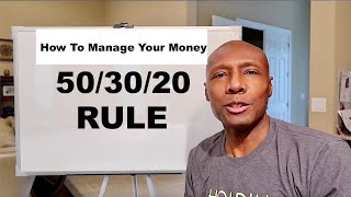How To Manage Your Money and Achieve Financial Freedom (50/30/20 Rule)