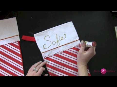 Day 9 of 12 Days Extravaganza! DIY Personalized Christmas Stockings Day 9 of 12 Days Extravaganza! DIY Personalized Christmas Stockings
