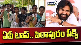 ఏపీ టాప్.. పిఠాపురం పీక్స్ | Andhra Pradesh Polling News Update | Prime9