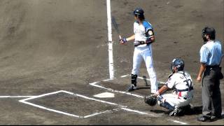 20110828西川遥輝選手の第1打席＠鎌ヶ谷