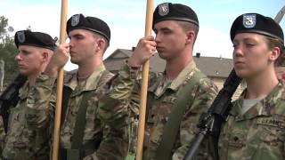 ‘Demon’ brigade cases colors ahead of Afghanistan deployment