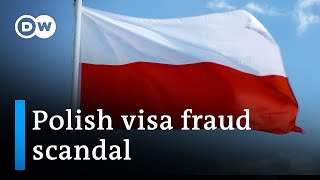 Visa application scandal threatens Polish government | DW News