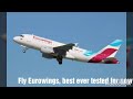 best airline in europe .... eurowings