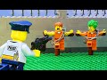 STUPID PLAN to Escape Jail - LEGO Prison Break by Motorbike | REO Brickfilm