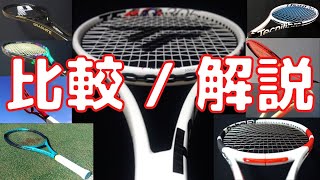 TF40 305(2022)とライバルラケットを比較・解説してみた！Tecnifibre(テクニファイバー)