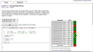 Codingbat - caughtSpeeding (Java)